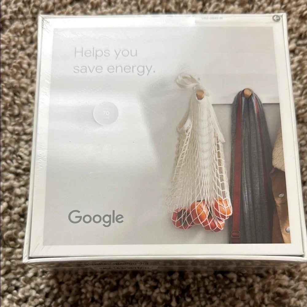 Google Nest Thermostat - Gray and White